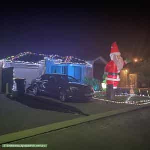 Christmas Light display at  Strumpshaw Road, Aveley