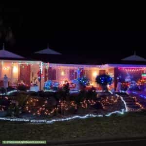 Christmas Light display at Simone Crescent, Morphett Vale