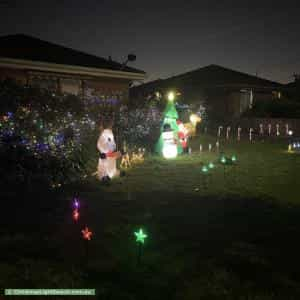 Christmas Light display at  Sittella Court, Werribee