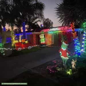Christmas Light display at  Brooks Avenue, Willaston