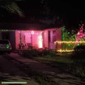 Christmas Light display at 24 Koongarra Crescent, Munno Para