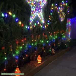 Christmas Light display at 9 Amanda Close, Dean Park
