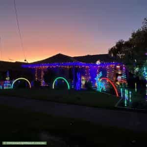 Christmas Light display at 7 Loretta Street, Carrum Downs