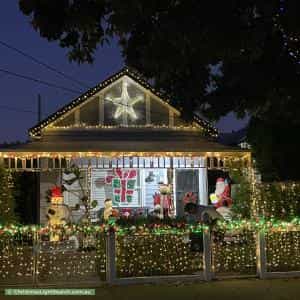 Christmas Light display at 19 Love Street, Black Rock