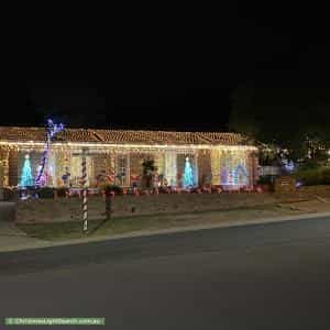 Christmas Light display at 7 Freda Gibson Circuit, Theodore