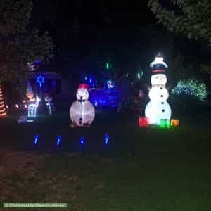 Christmas Light display at 195 Simpson Street, Tumut