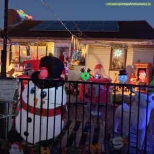 Christmas Light display at  Robin Avenue, Norlane