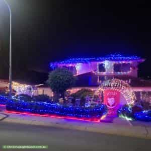 Christmas Light display at 55 Harry Hopman Circuit, Gordon