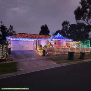 Christmas Light display at 29 Sandalwood Grove, Carrum Downs