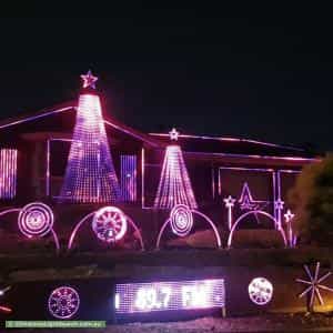 Christmas Light display at 13 Spinnaker Circuit, Sheidow Park
