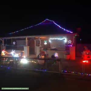 Christmas Light display at 31 William Street, West Croydon