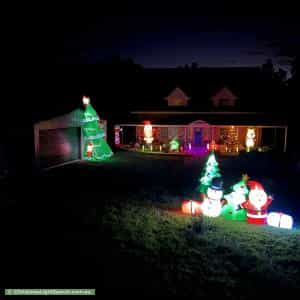 Christmas Light display at 540 Traralgon-Balook Road, Callignee