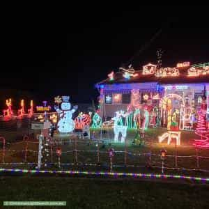 Christmas Light display at 13 Cunningham Crescent, Blacktown