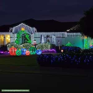 Christmas Light display at 24 Gooden Drive, Nuriootpa