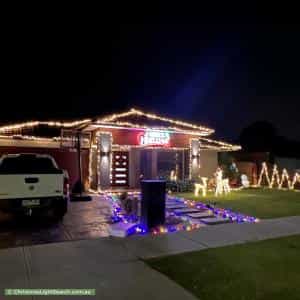 Christmas Light display at  Papley Avenue, Lang Lang
