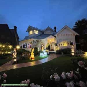 Christmas Light display at 31 The Esplanade, Geelong