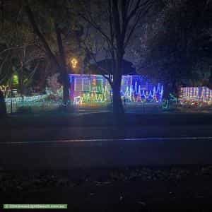 Christmas Light display at 7 Leonay Street, Sutherland