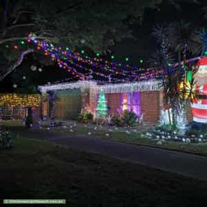 Christmas Light display at 41 Kippenross Drive, Narre Warren South