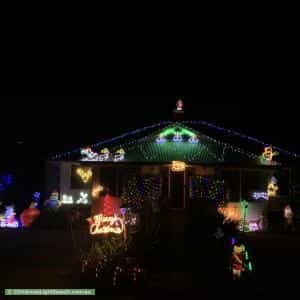 Christmas Light display at 26 Arcane Drive, Gowrie Junction