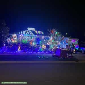 Christmas Light display at 59 Farnham Pass, Alkimos