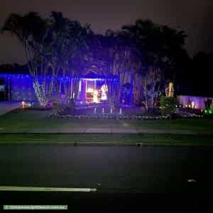 Christmas Light display at 45 Summerfields Drive, Caboolture