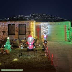 Christmas Light display at 13 Eldorado Street, Munno Para West