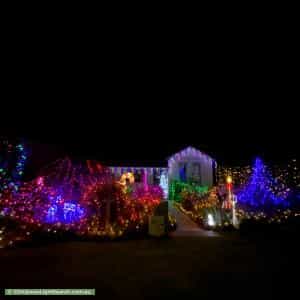 Christmas Light display at 47 Homedale Crescent, Connells Point