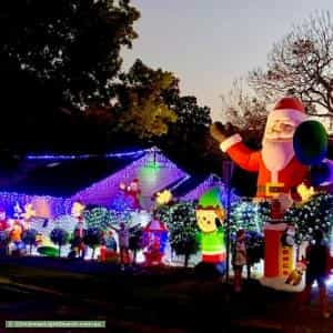 Christmas Light display at 2 Magic Grove, Mosman