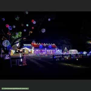 Christmas Light display at 152 Belltonia Way, Vasse