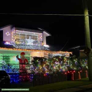 Christmas Light display at 116 Elanora Road, Elanora Heights
