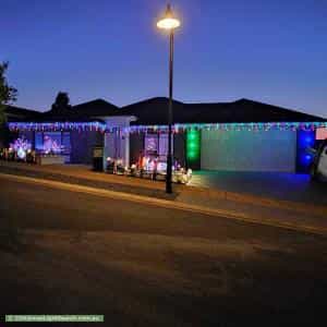 Christmas Light display at 8 Clancy Court, Gawler South