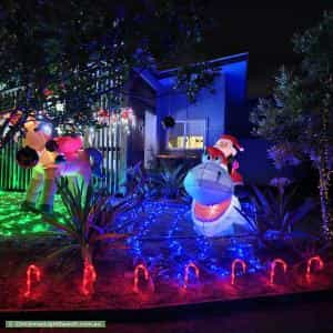 Christmas Light display at  3 Zinnia Close, Peregian Springs