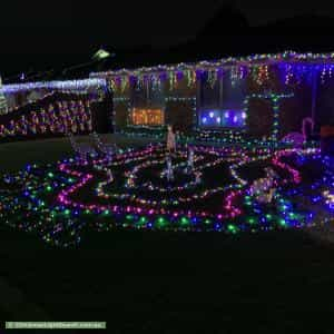 Christmas Light display at  Earl Court, Andrews Farm