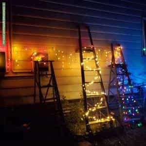 Christmas Light display at 77 Mount Riddell Road, Healesville