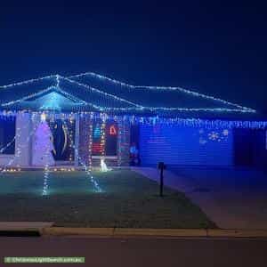 Christmas Light display at 51 Daldawa Terrace, Lyons