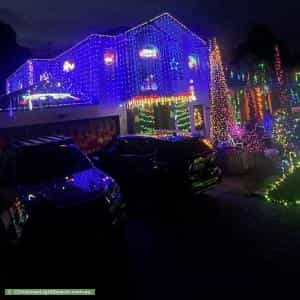 Christmas Light display at 1 Wilma Court, Aberfoyle Park