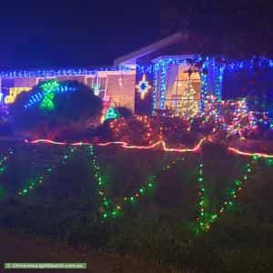 Christmas Light display at 8 Gilbert Road, Mount Barker