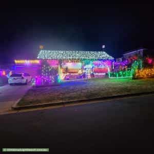 Christmas Light display at 6 Myara Avenue, Ingle Farm