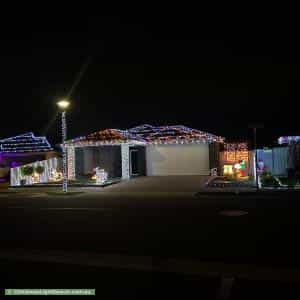 Christmas Light display at 15 Drupe Street, Munno Para West