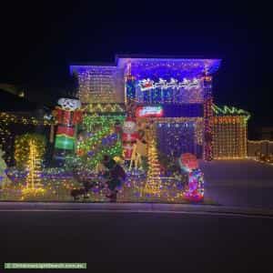 Christmas Light display at 10 Cotterdale Avenue, Mount Barker
