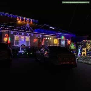 Christmas Light display at  Karoola Street, Hampton