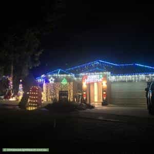 Christmas Light display at 115 Roulston Way, Wallan