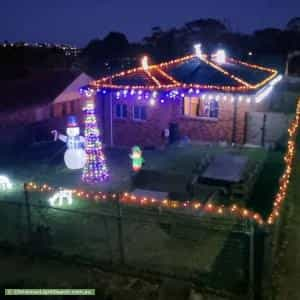 Christmas Light display at 1 Arthur Street, Dee Why