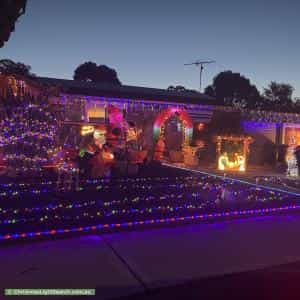 Christmas Light display at 6 Nyenna Court, Munno Para