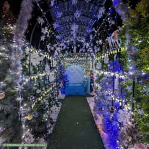 Christmas Light display at 8 La Salle Road, Alexander Heights