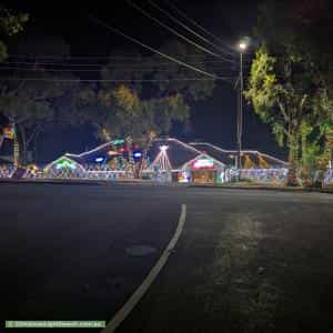 Christmas Light display at 57 Gulfview Road, Blackwood