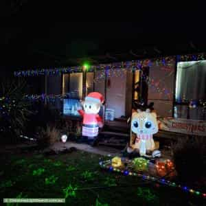 Christmas Light display at 7 Nash Street, Kapunda