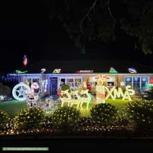 Christmas Light display at 5 Rosedale Avenue, Wattle Park