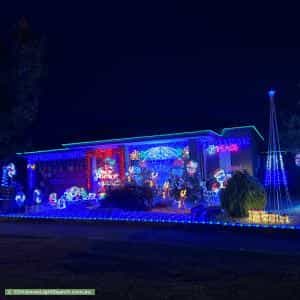 Christmas Light display at 1 Pasadena Boulevard, Clyde