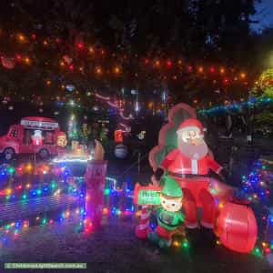 Christmas Light display at 55 Milling Street, Hunters Hill
